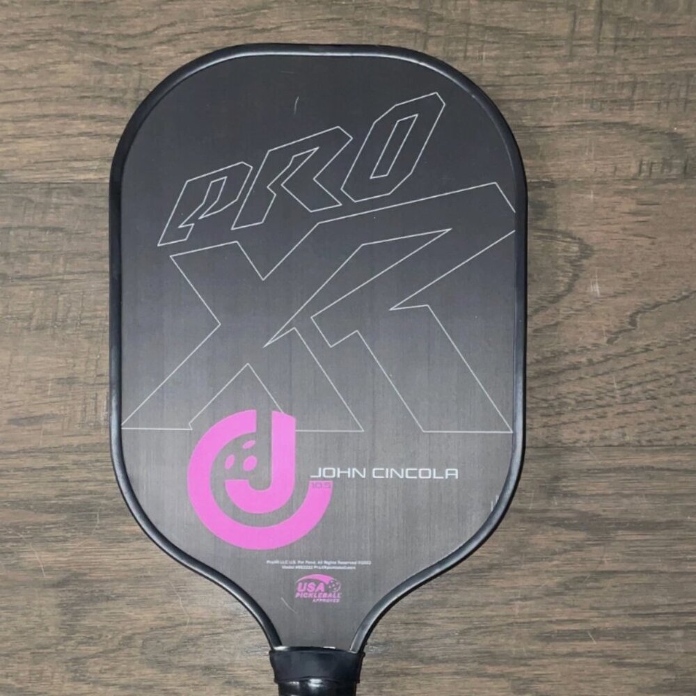 ProXR JC Carbon Pickleball Paddle 10.5mm Carbon Fiber Eastern Slim Grip